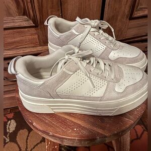 Le Tigre Midtown Lo Platform Sneakers size 7.5